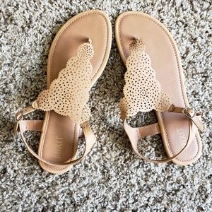 NWOT Tan Sandals
